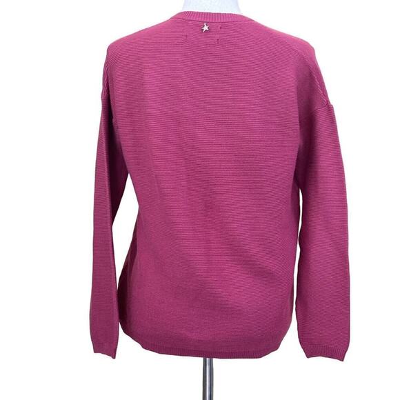 Sud Express pink Mondello sweater, T1 (small), layering, timeless, relaxed - Picture 3 of 6
